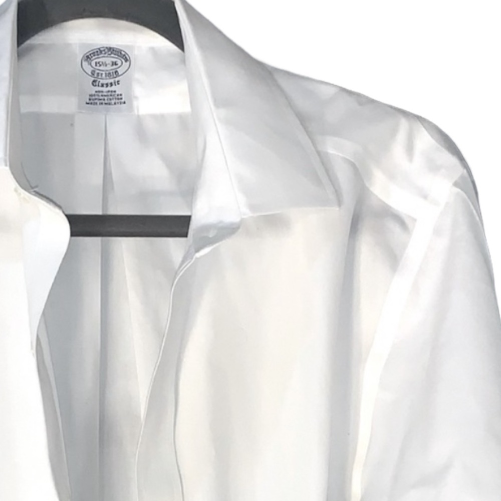 Brooks Brothers Classic Non-Iron French Cuff Dress Shirt - Picture 7 of 9